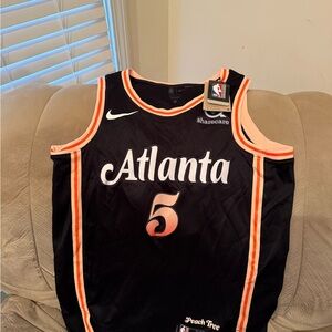 NWT- Nike Atlanta Hawks City Connect Jersey - Mens Medium